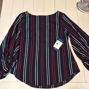 Cabi Blouse- 100%Cotton Spring/Summer Vacation Top